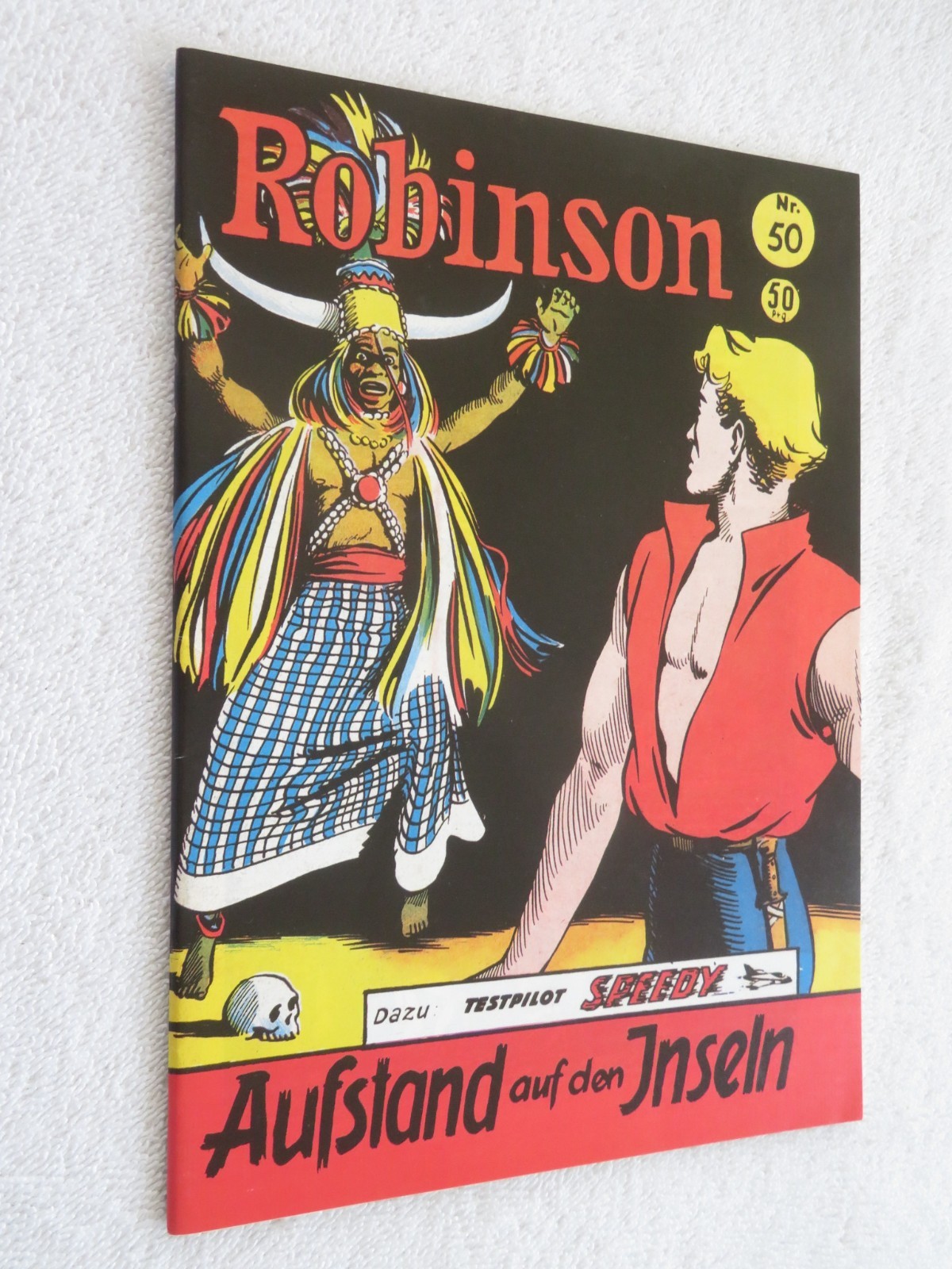 Hethke Editore / Roman Boutique - Robinson con pilota collaudatore Speedy n. 50 ottimo