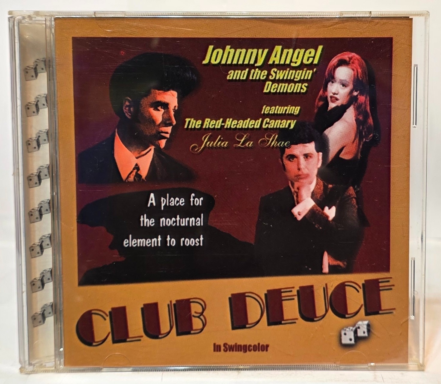 Johnny Angel & The Swingin' Demons Featuring Julia LaShae – Club Deuce  swing CD