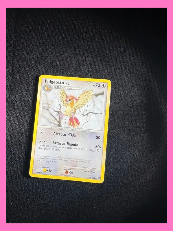 pidgeotto 58/132 prodigi segreti