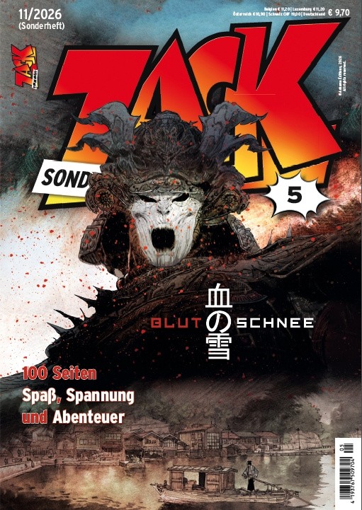ZACK QUADERNO SPECIALE #5 PREORDINE 30.11.26 RIVISTA ZACK (FOGLIA ORO)