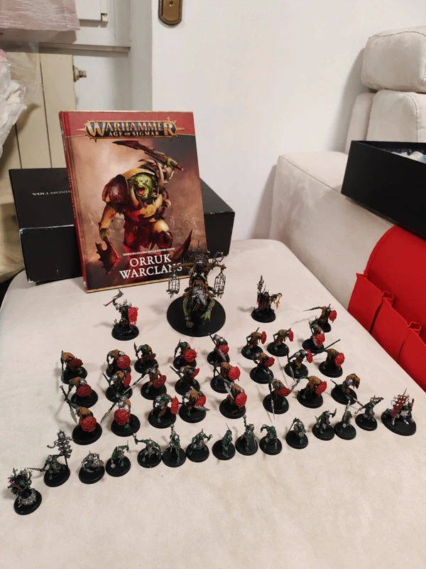 Esercito Orruk warclans warhammer AOS