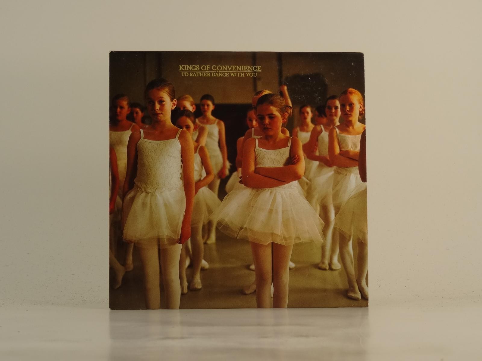 KINGS OF CONVENIENCE I'D RATHER DANCE WITH YOU (D79) 1 Track Promo CD Single inc