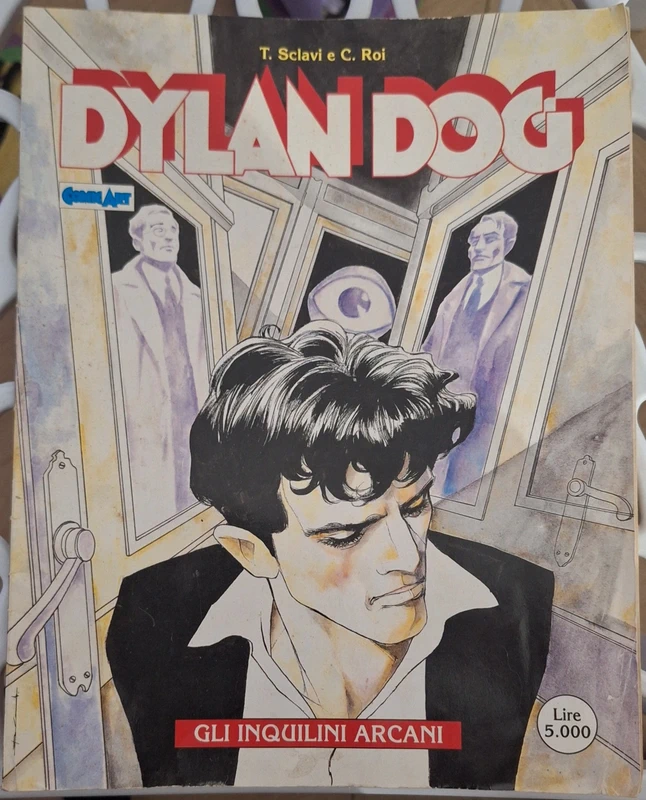 Dylan Dog gli inquilini arcani - comic art 1989