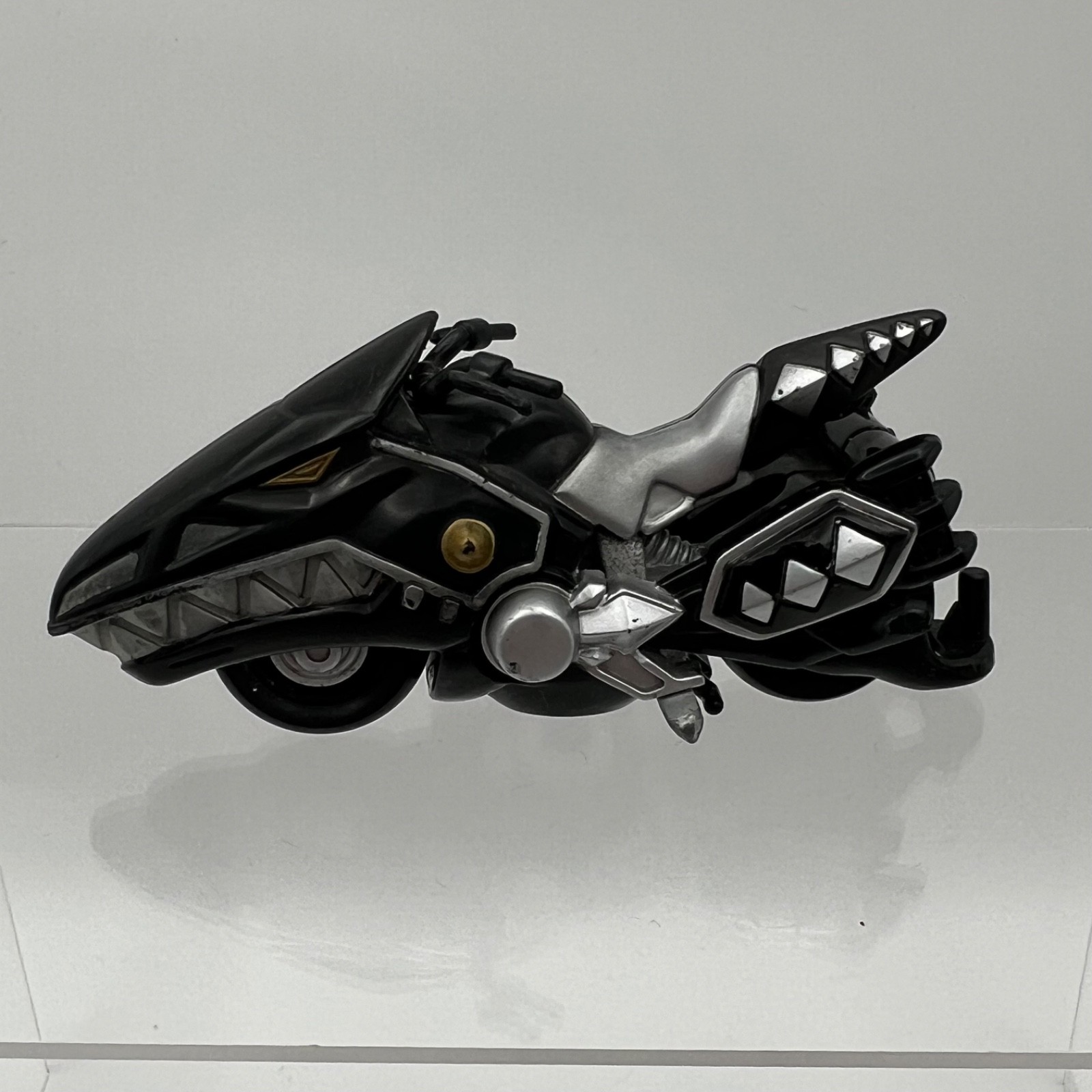 Bandai Power Rangers Dino Thunder Black Raptor veicolo moto 2003 3a