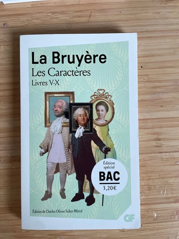 Les Caractères, Livres V-X - Bac 2024: Parcours : la comédie sociale - La Bruyère