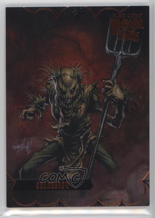 2023 Fleer Ultra Midnight Sons Orange 2/25 Scarecrow #82 12f1
