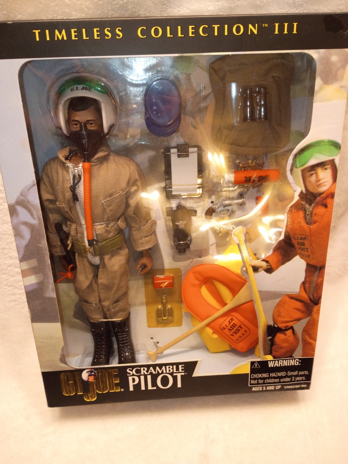 G.I. 1999 Joe Scramble Pilot - Timeless Collection 3 - (versione nera) - nuovo con scatola