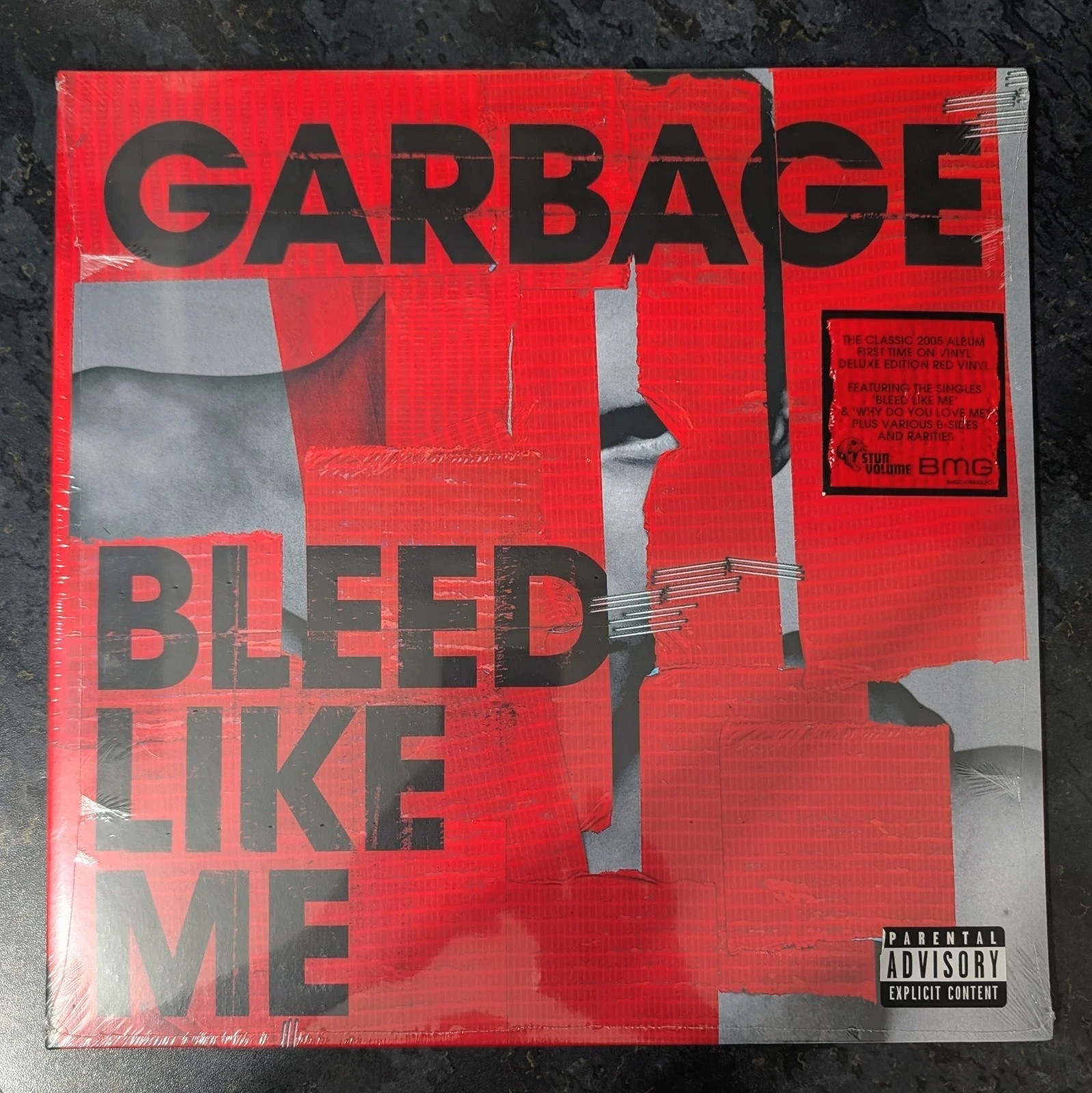 Garbage Bleed Like Me Deluxe 2LP Transparent Red Vinyl 2024 Remaster Mint Sealed
