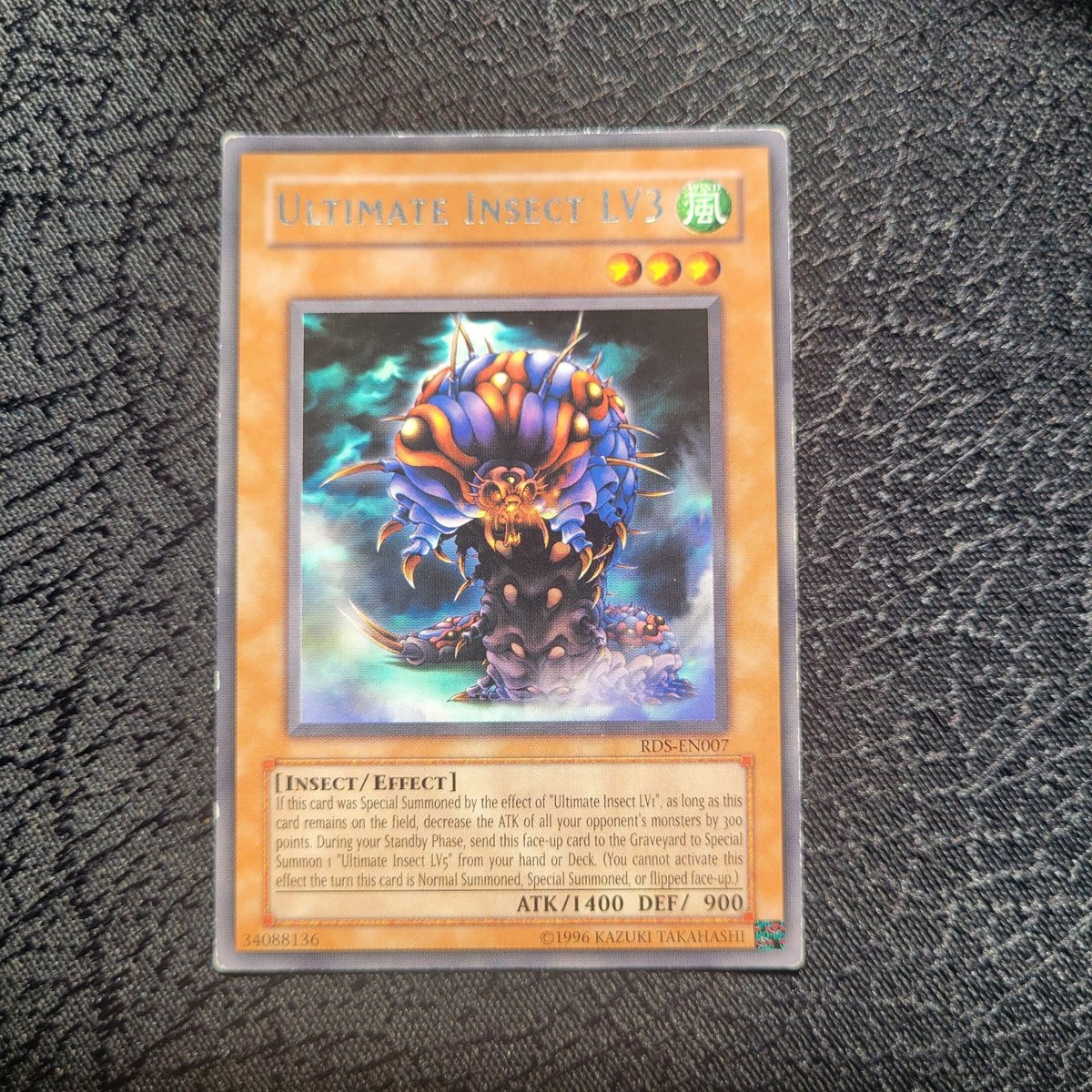 Yugioh! Ultimate Insect LV3 RDS-EN007 | Rare LP Rise of Destiny Vintage Card