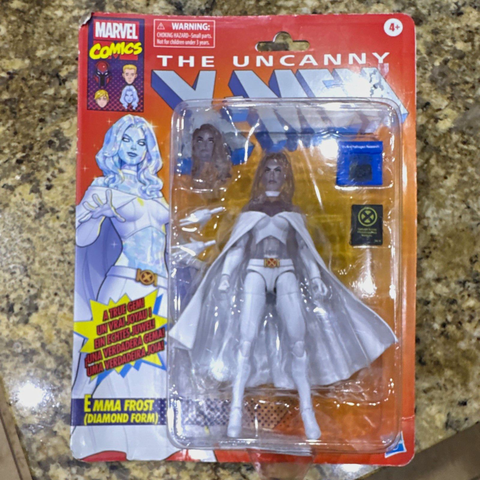 Marvel Uncanny X-Men Emma Frost Diamond Form Action Figure Comic Book Heroes