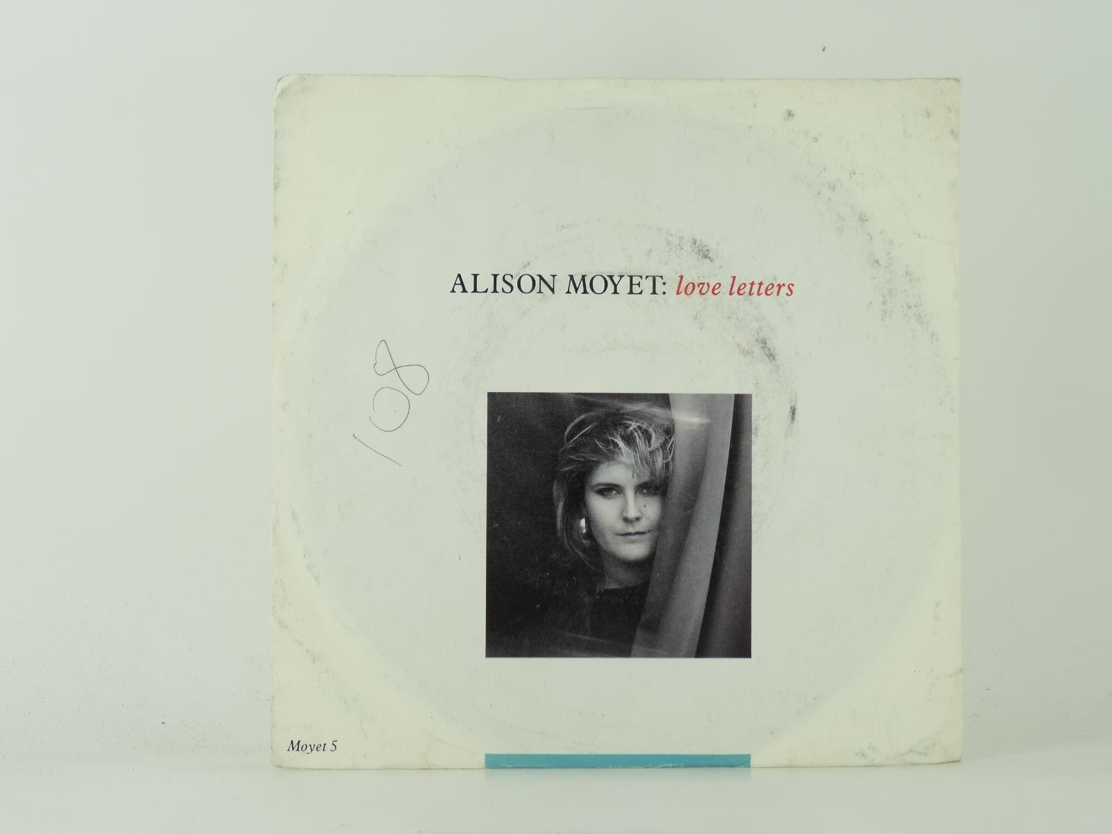 ALISON MOYET LOVE LETTERS (1) (25) 2 Track 7" Single including Picture Sleeve CB