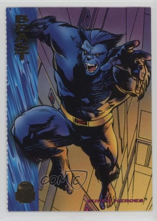 1994 Fleer Marvel Universe Series V Singles Beast #92 3c7