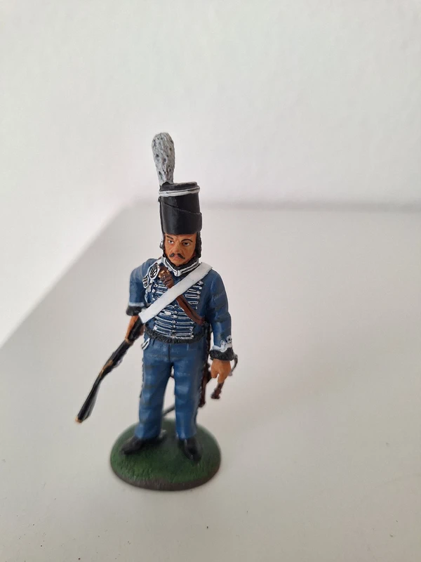 Sammelfigur Aufstellfigur Zinnfigur Figur del Prado Soldat 7e hussards Prusse