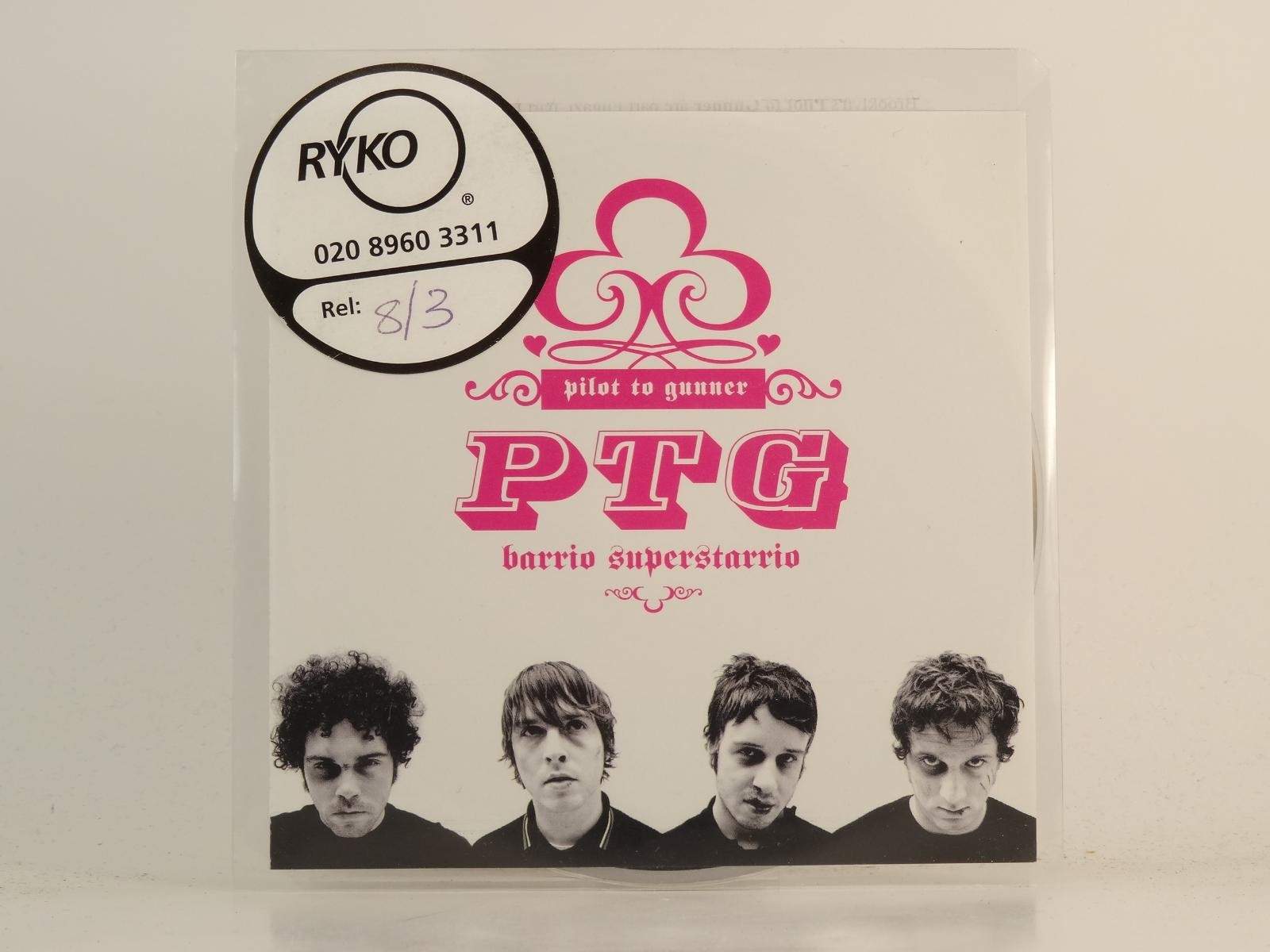 PILOT TO GUNNER BARRIO SUPERSTARRIO (H1) 1 Track Promo CD Single including Pictu