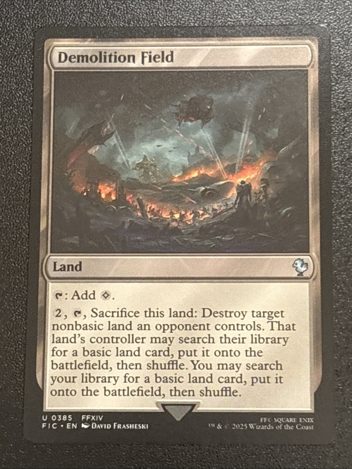 MTG Commander: Final Fantasy Demolition Field 0385