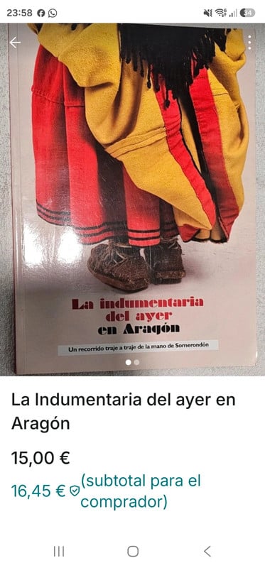 La Indumentaria del ayer en Aragón