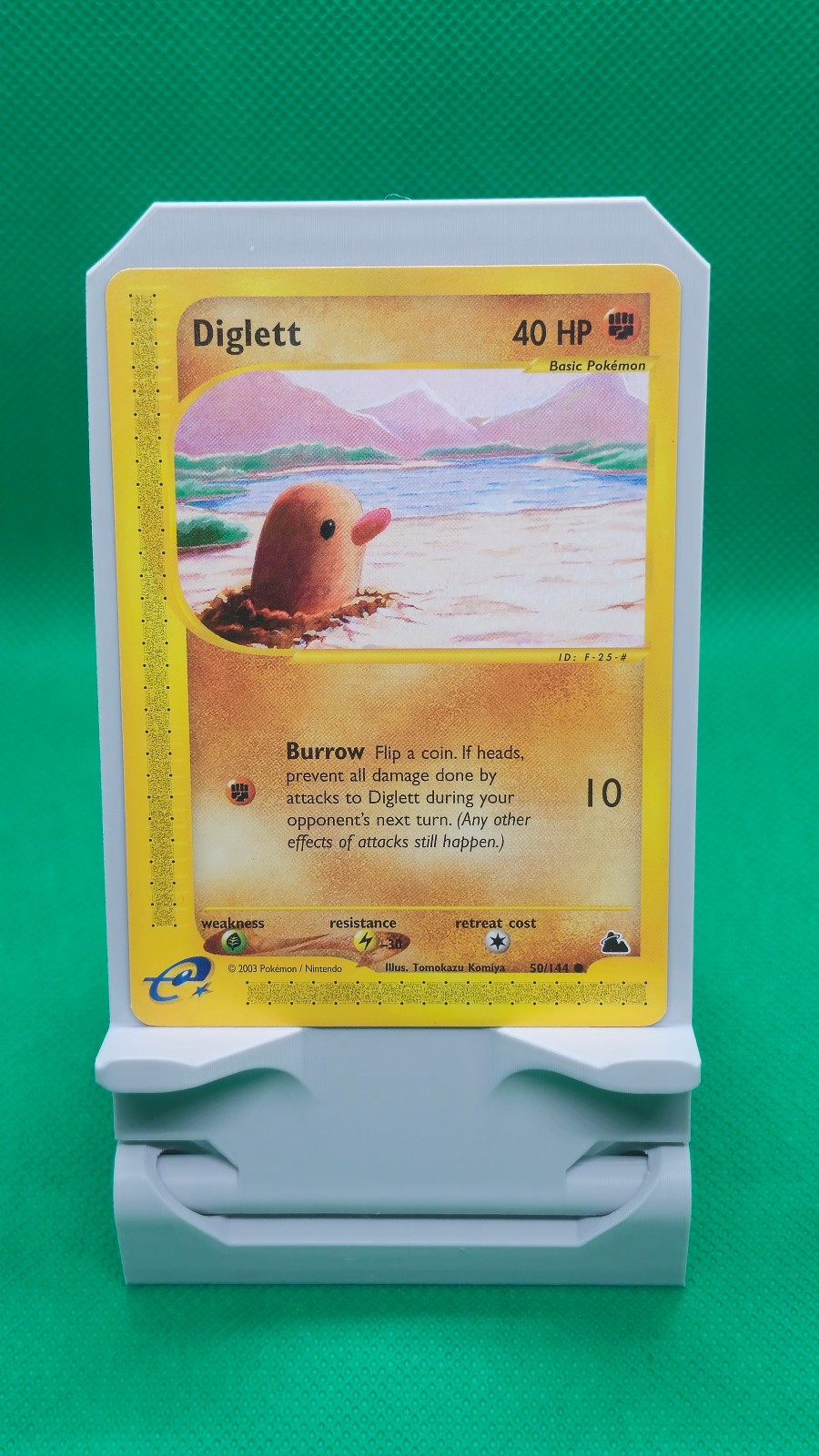 Diglett 50/144 Skyridge Komiya Pokemon Card ENG EXC+