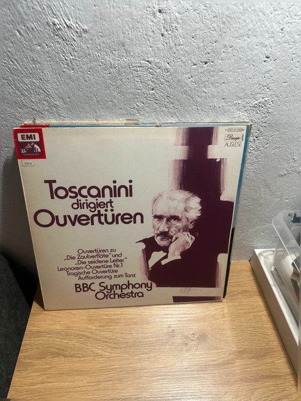 Toscanini dirigiert Ouvertüren BBC Symphony Orchestra Vinyl LP EMI