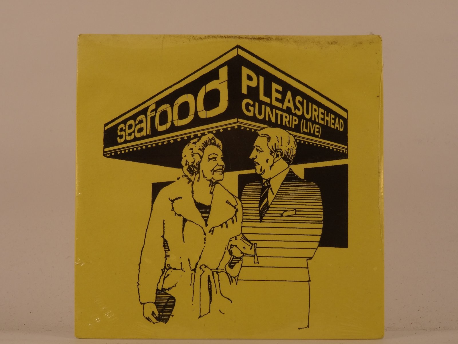 SEAFOOD PLEASUREHEAD (L47) 4 Track Promo CD Single plus Card Sleeve INFECTIOUS