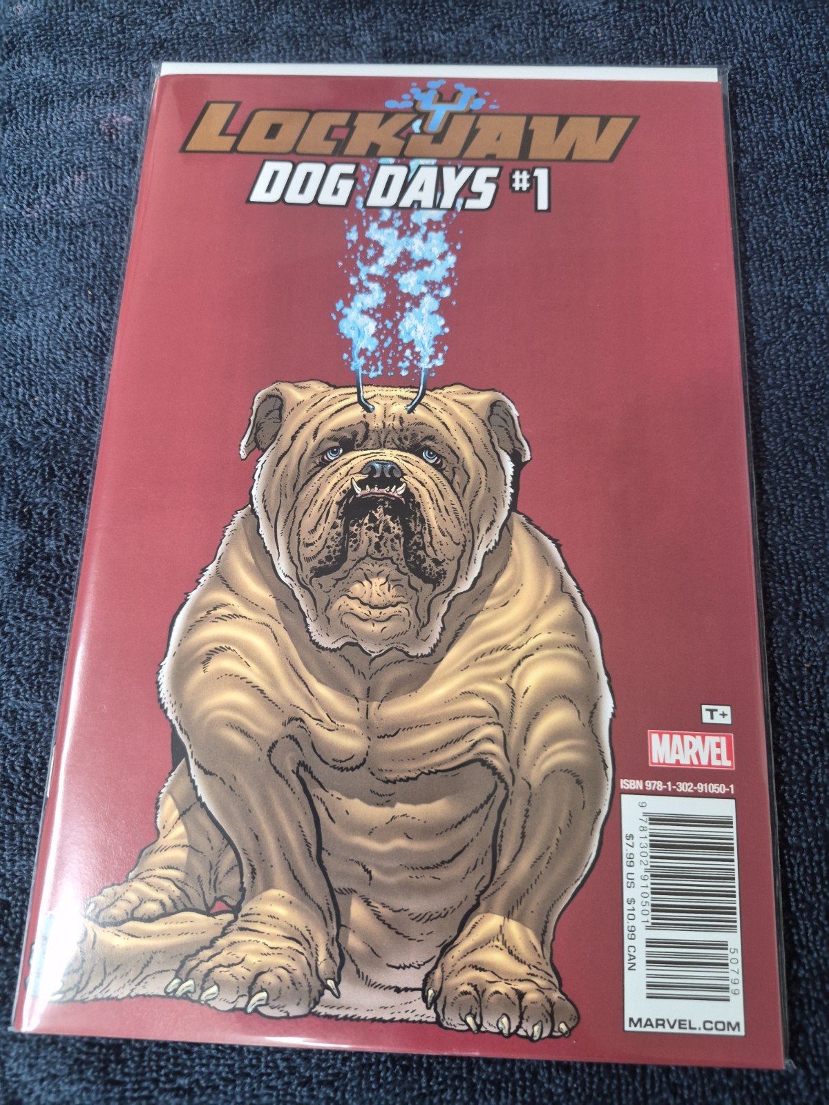 Marvel Lockjaw Dog Days 1 2017 quasi nuovo $10 spedizione combinata piatta