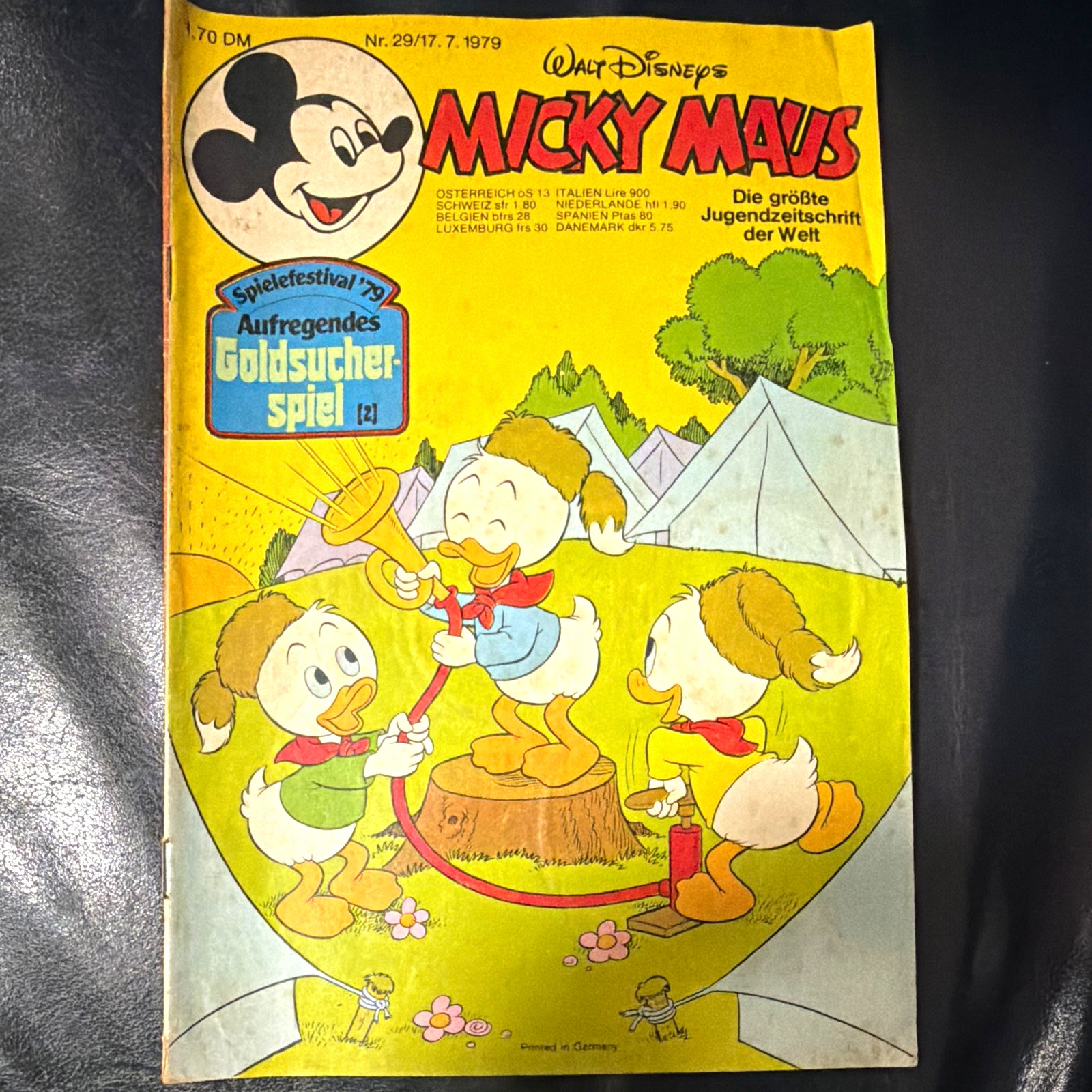 Walt Disney's Topolino - n.29 (17.7.1979) Fumetto Ehapa Editore