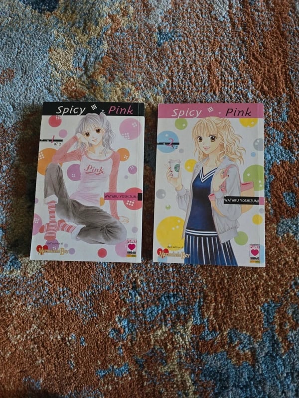 Spicy Pink Manga Volumi 1 e 2 (Completo)