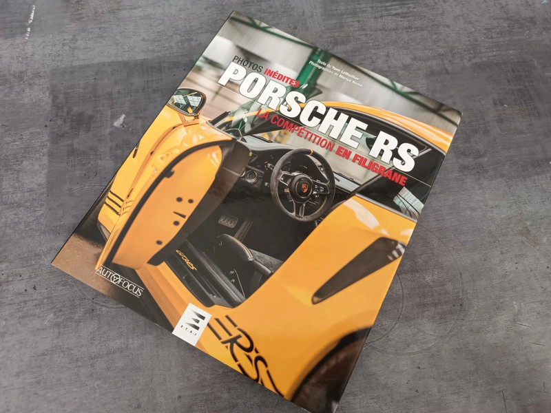 Livre Porsche RS
