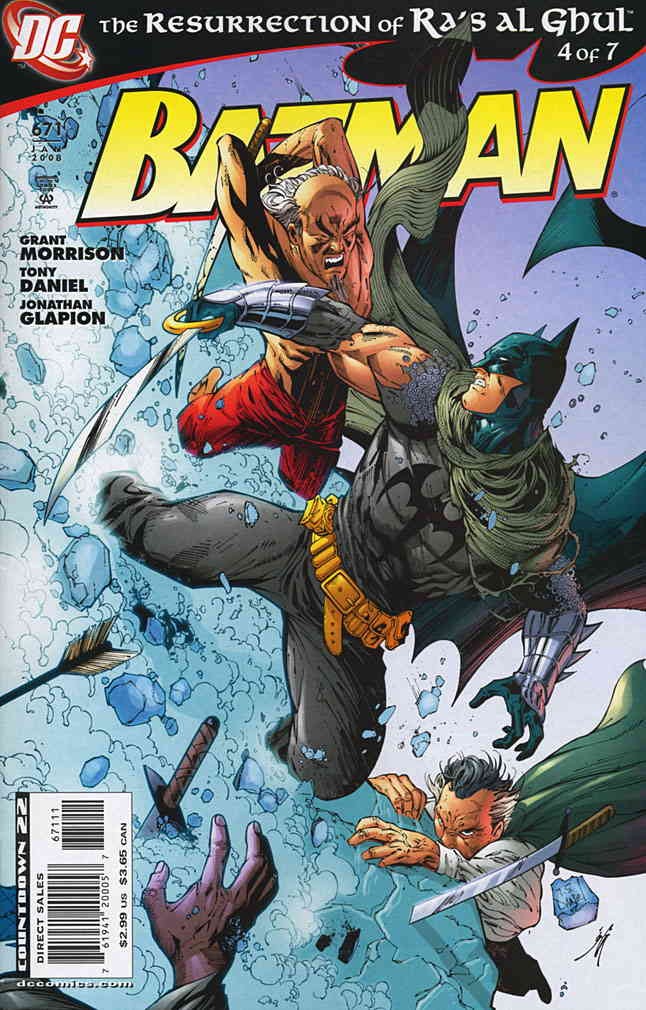 Batman #671 FN; DC | Grant Morrison Tony Daniel 1st Print - w/Bag+Board