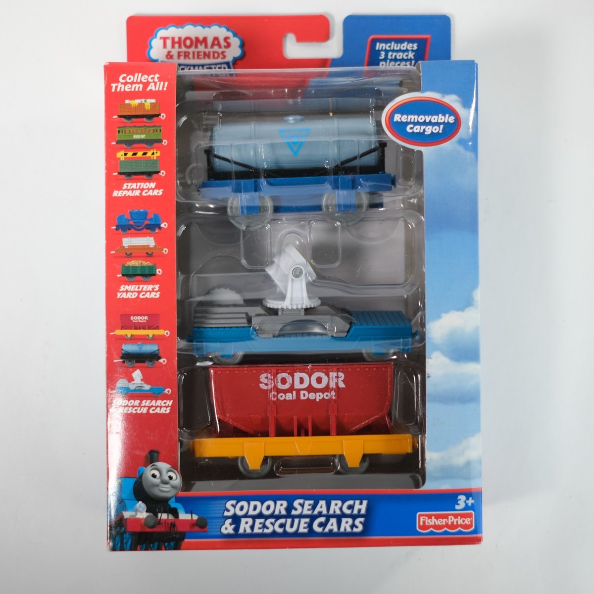 Thomas & Friends TrackMaster Sodor Search & Rescue Cars 3-Pack NEW