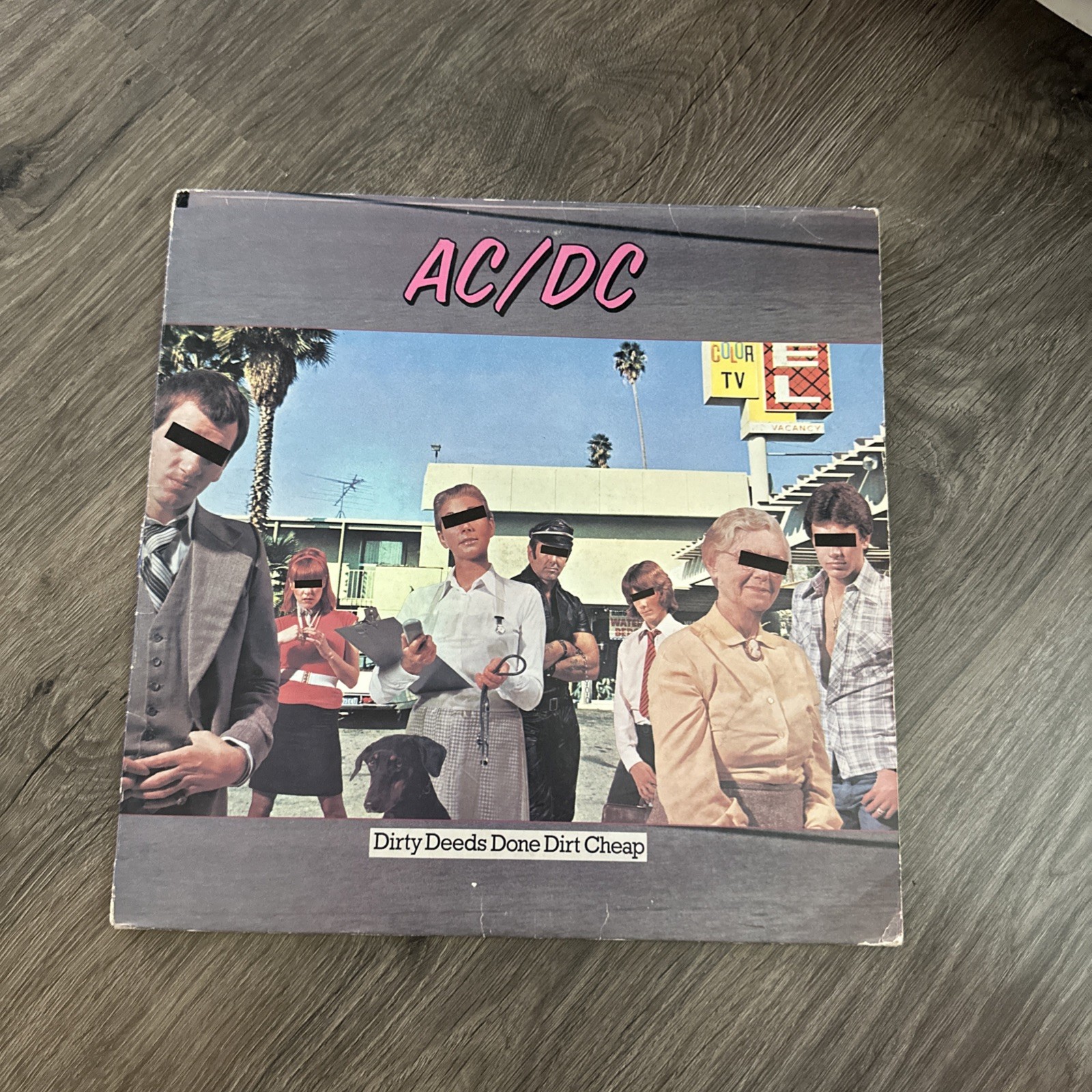 Dirty Deeds Done Dirt Cheap By AC/DC Vinyl LP Record Rock 1976 Atlantic SD 16033