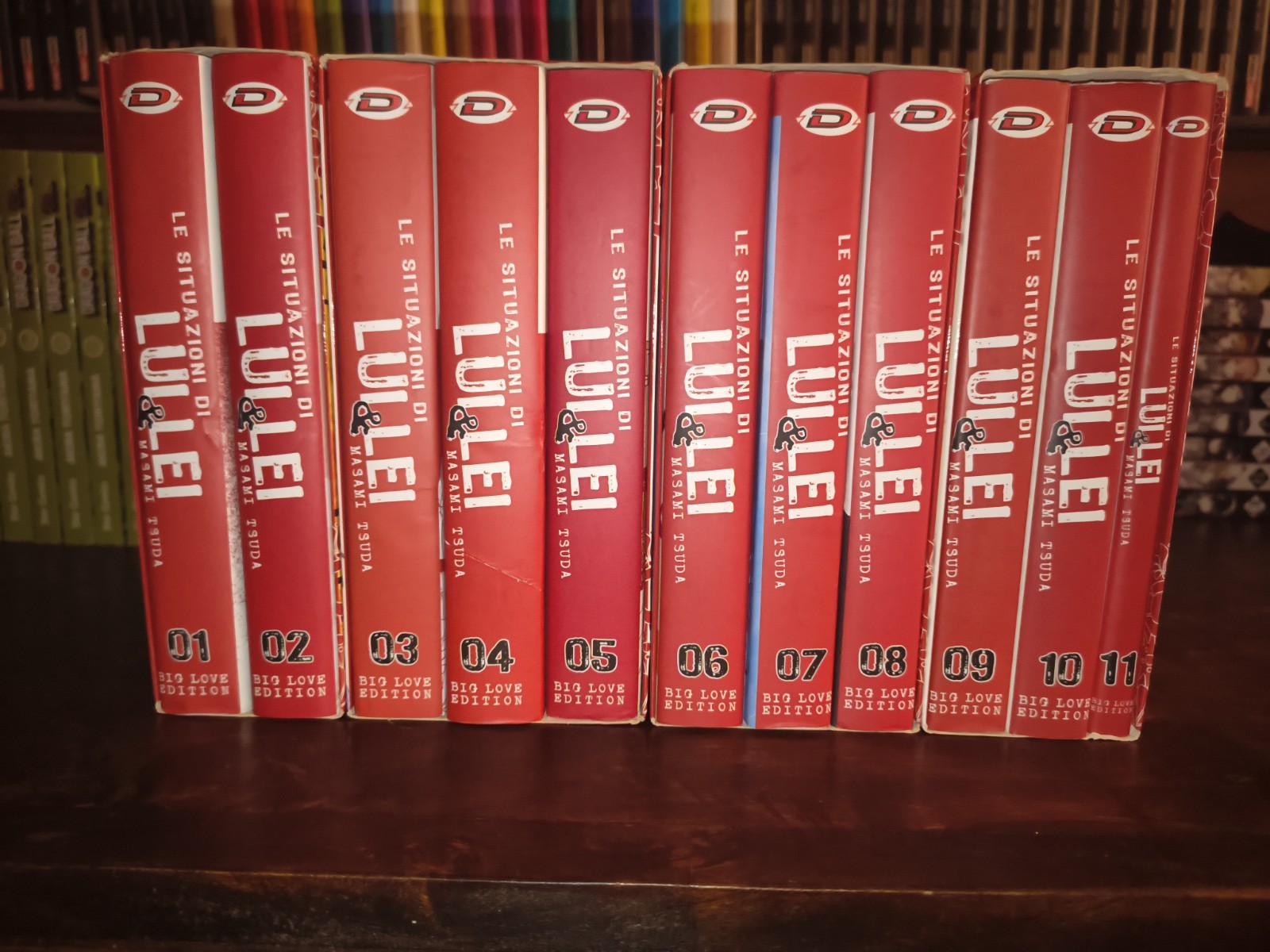 LE SITUAZIONI DI LUI E LEI 1-11 + Box, Serie manga completa - Big Love Edition