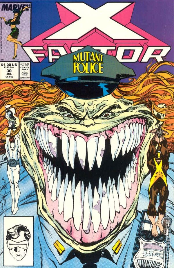 X-Factor #30 VG/FN 5.0 1988 Stock Image Low Grade