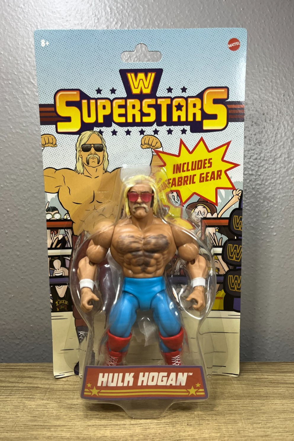 WWE Superstars - Hulk Hogan - Blue Pants Chase - Serie 8 - Esclusiva Walmart -