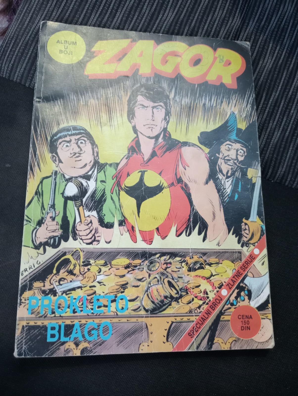 ZAGOR CROAZIA ALBUM DI GRANDE FORMATO A COLORI