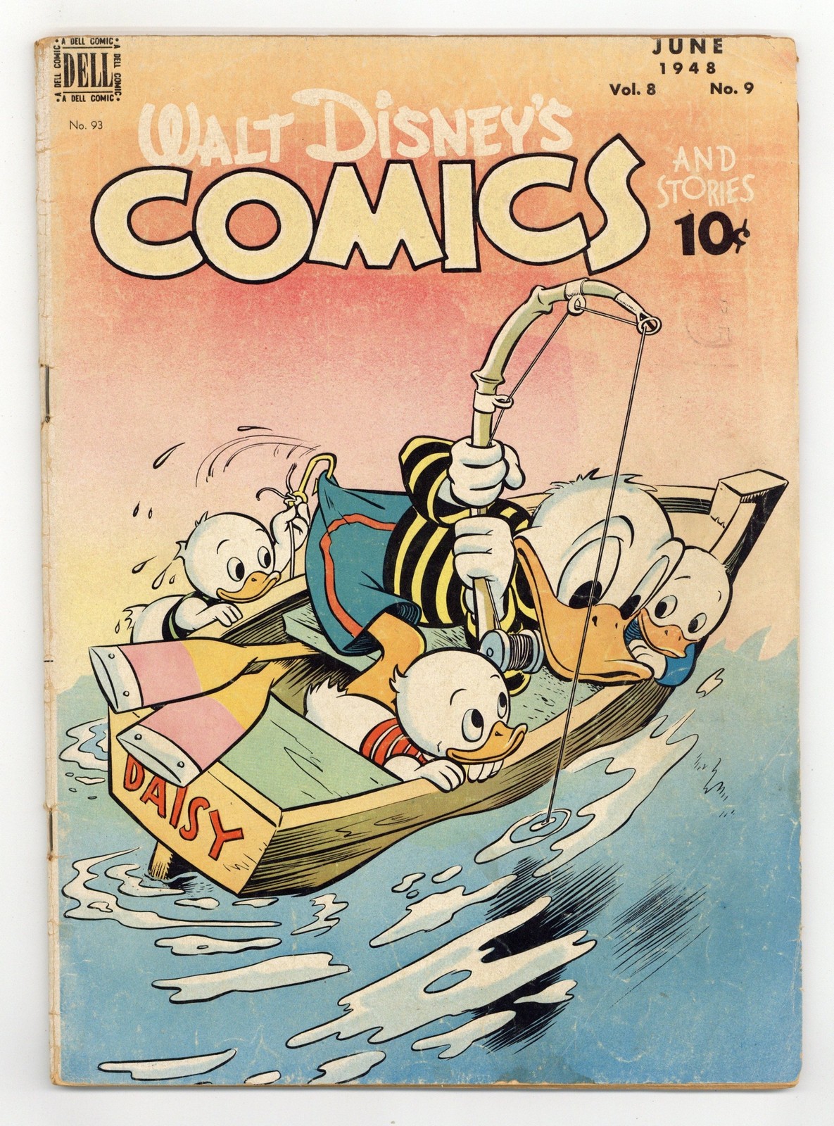 Walt Disney's Comics and Stories #93 GD+ 2.5 1948