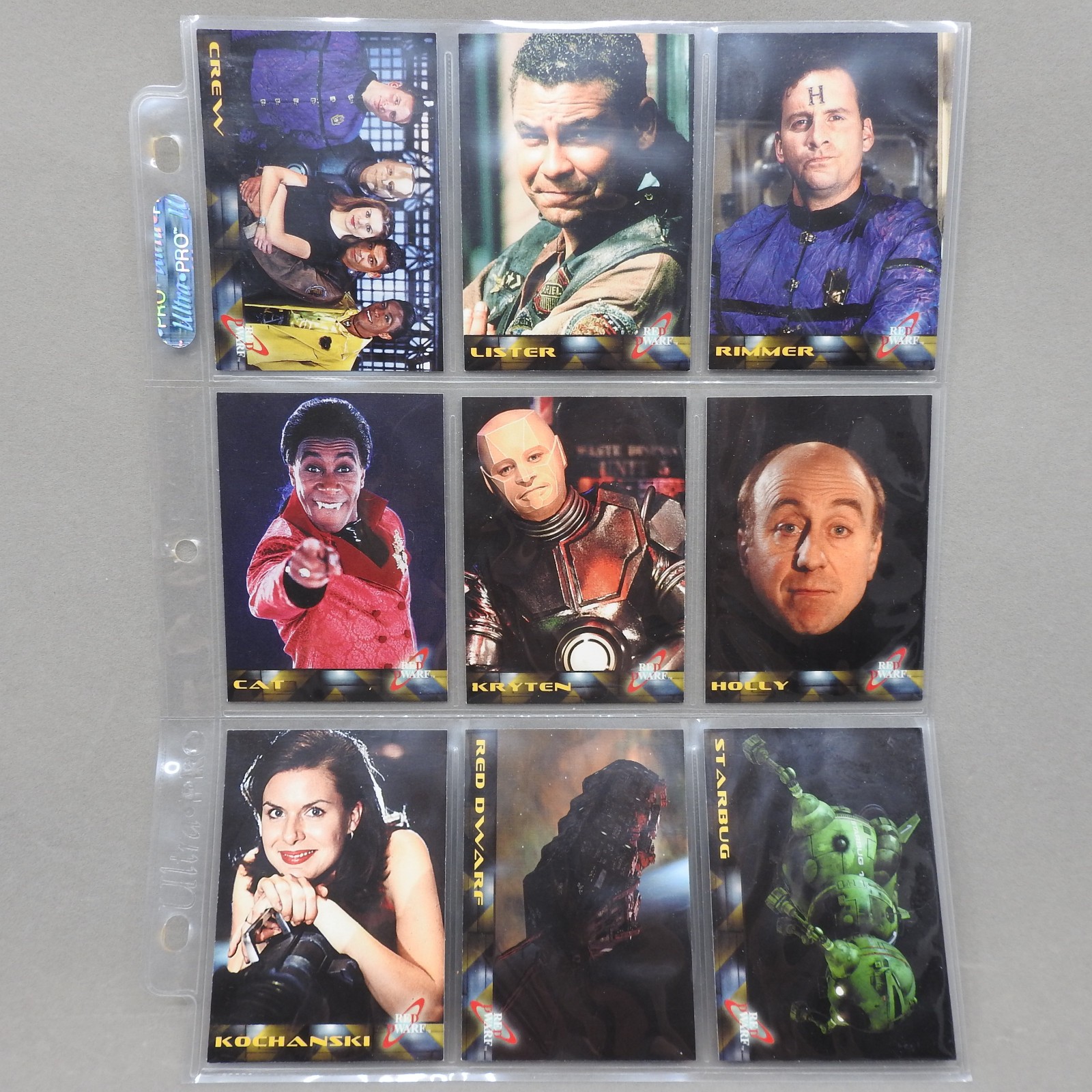 Set anteprima nana rossa Renon 2002 completo 9 carte