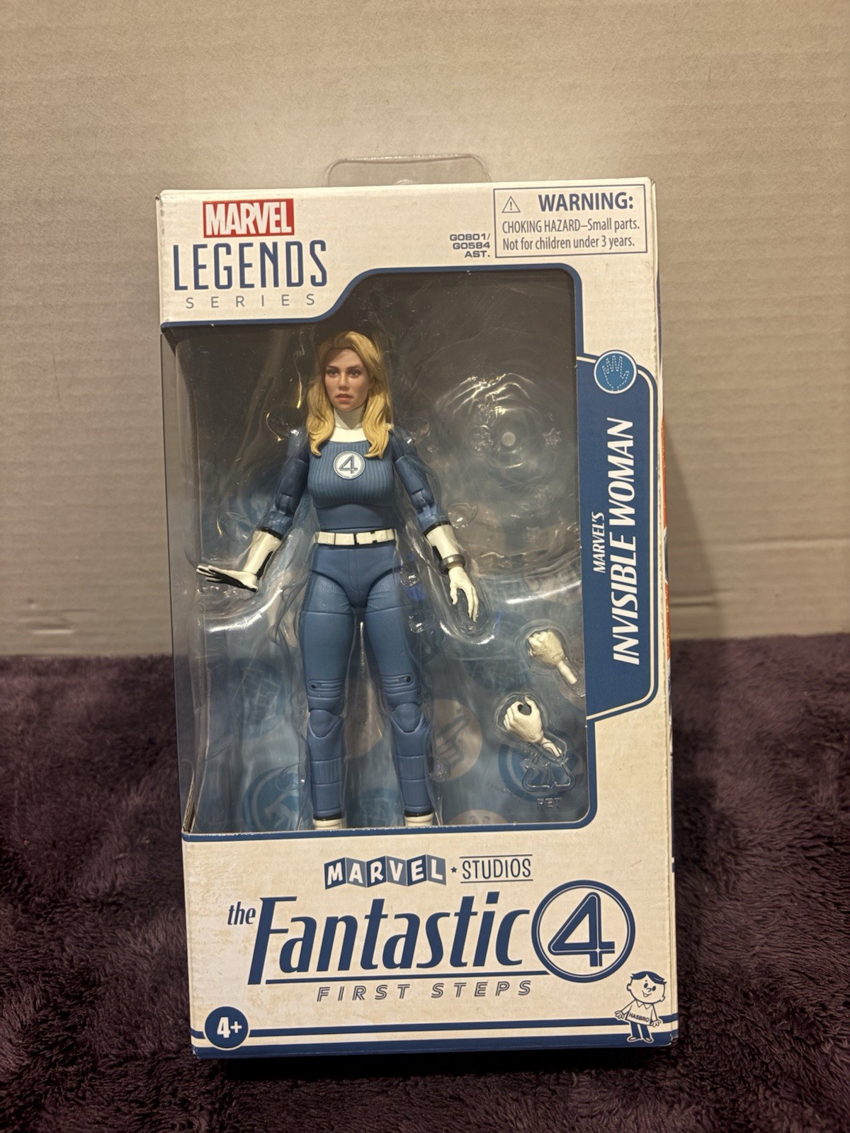 Marvel Legends Series Donna Invisibile Fantastici Quattro Primi Passi