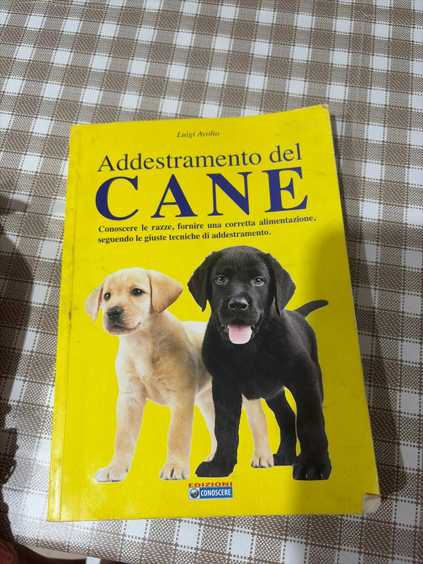 Libro per addestramento dei cani
