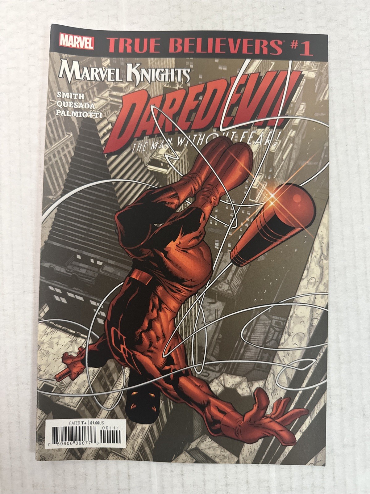 True Believers Daredevil #1 ristampa Marvel Comics 2018