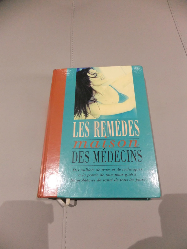 Livre les remèdes, maison, des médecins