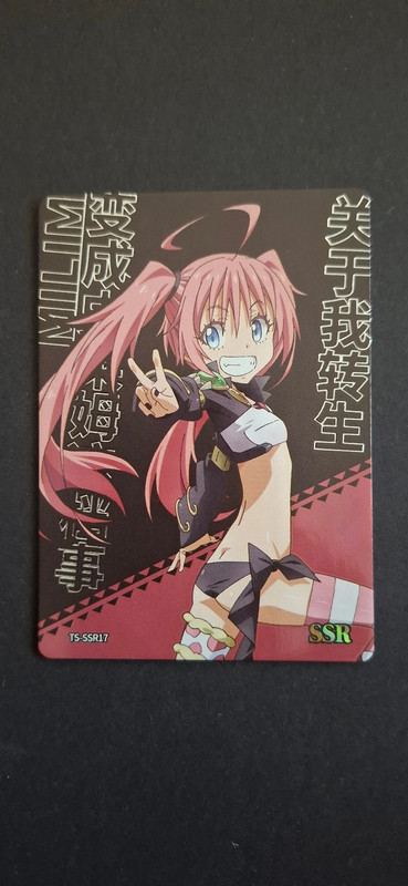That Time I Got Reincarnated As A Slime carte SSR Noire 017