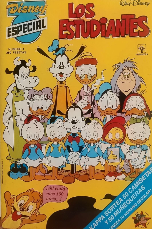 Lote 4 tomos Disney especial.los los estudiantes.