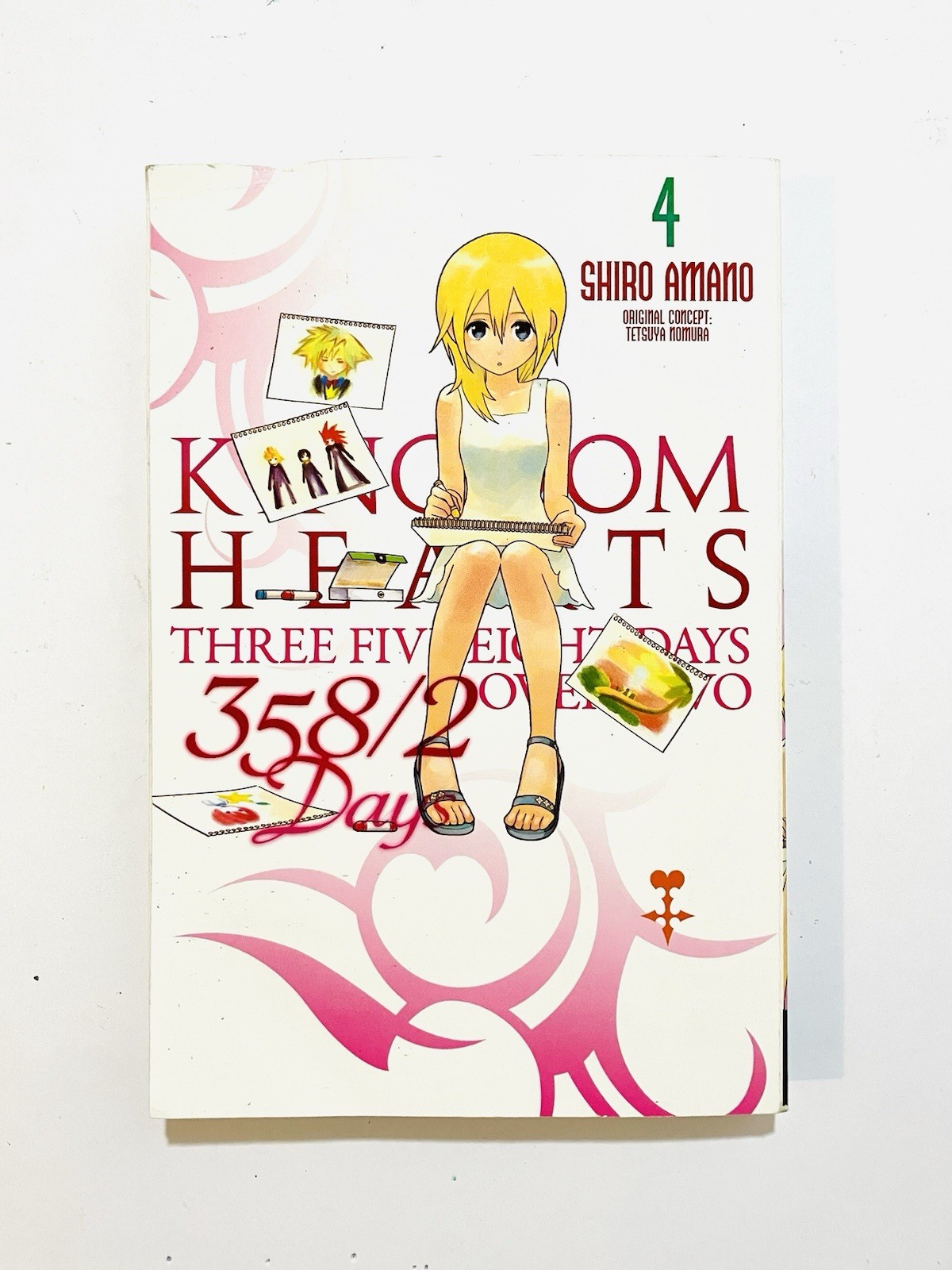 Kingdom Hearts 358/2 giorni vol. 4 By Shiro Amano First Yen Press manga inglese