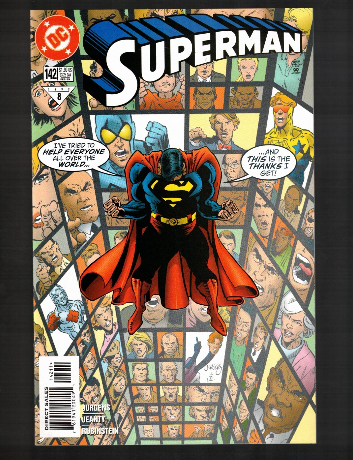 Superman #142 Clark Kent non più!  fumetto DC in ottime condizioni/nm 1999