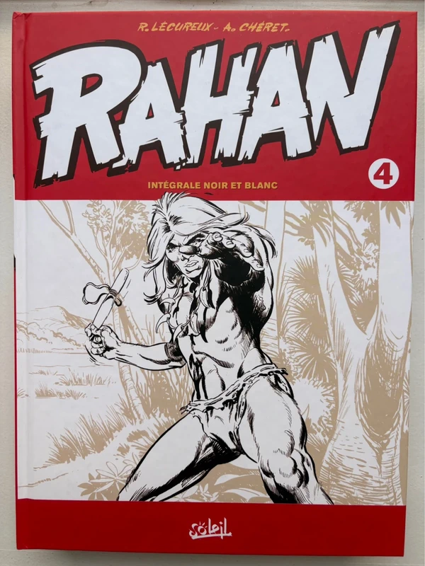 Rahan intégrale tome 4 noir et blanc