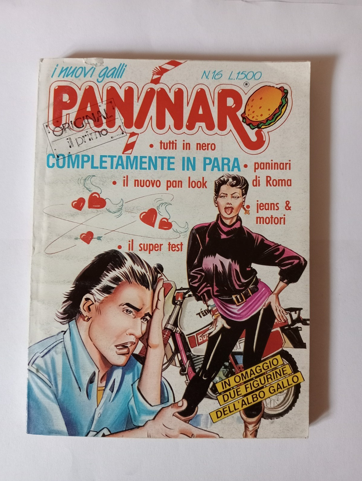 I nuovi galli paninaro edifumetto n. 16 con figurine