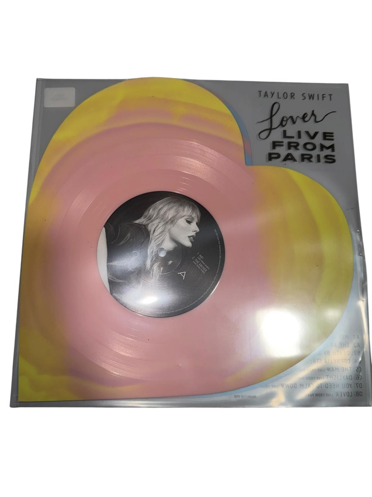 Taylor Swift Lover Live From Paris Heart Vinyl 2LP 2025