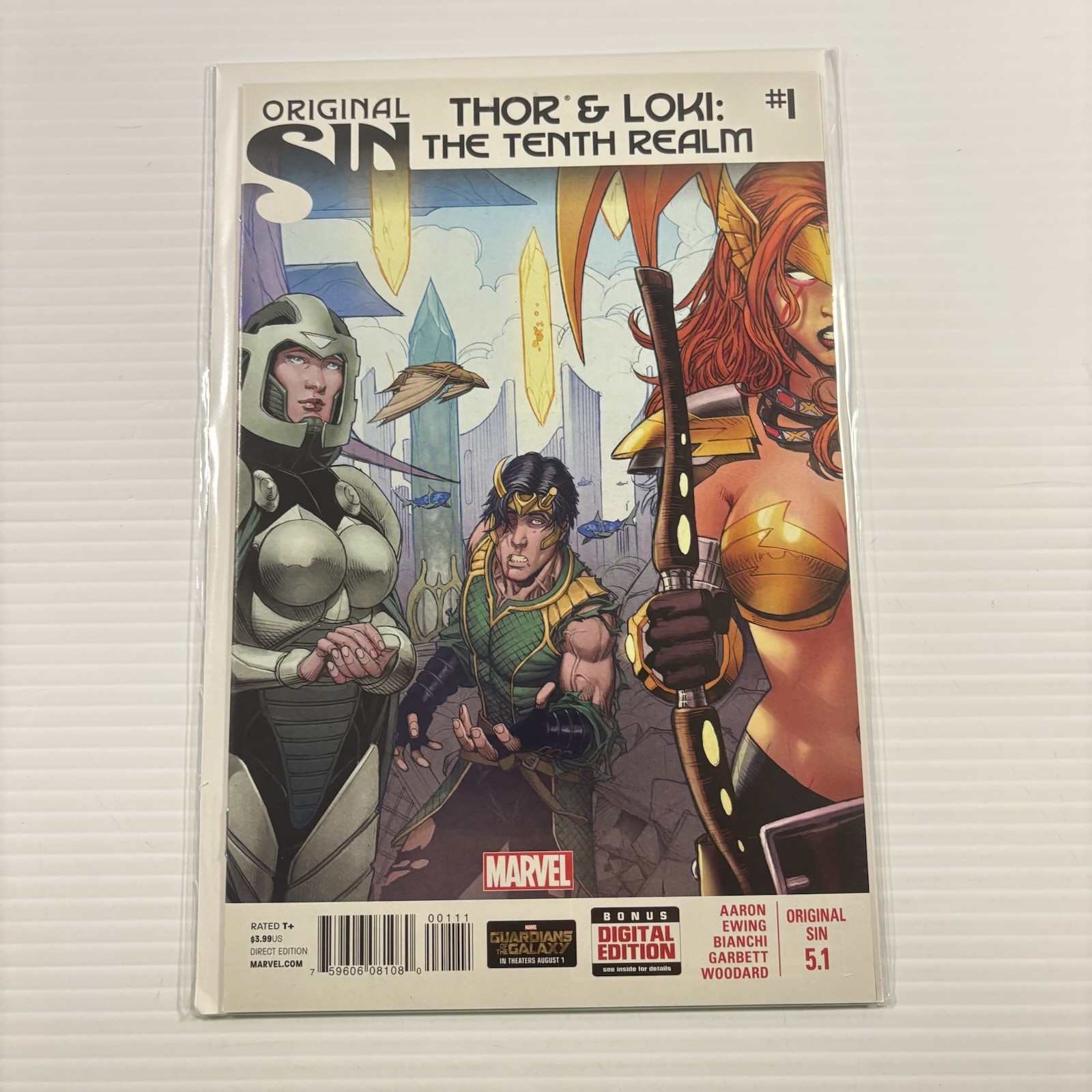 ORIGINAL SIN - THOR & LOKI: the Tenth Realm #1 (Marvel/2014) VF/NM