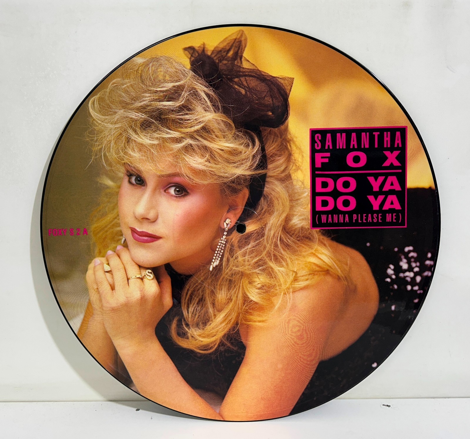94001 LP 33 giri Picture Disc - Samantha Fox - Do Ya Do Ya - Jive 1986
