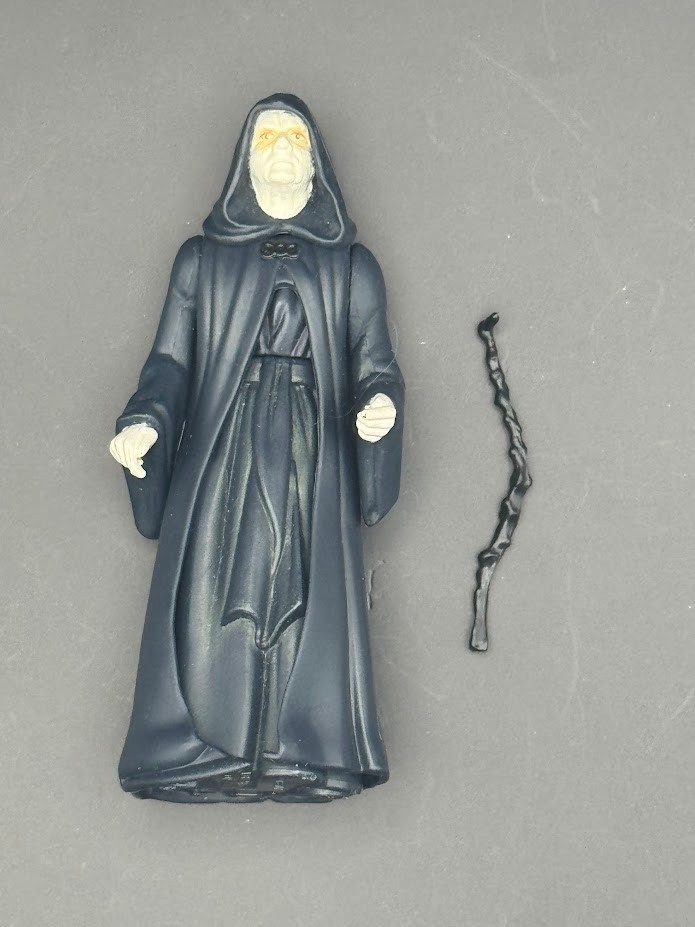 Star Wars Il Potere della Forza Imperatore Palpatine completo Kenner 1997 POTF 2